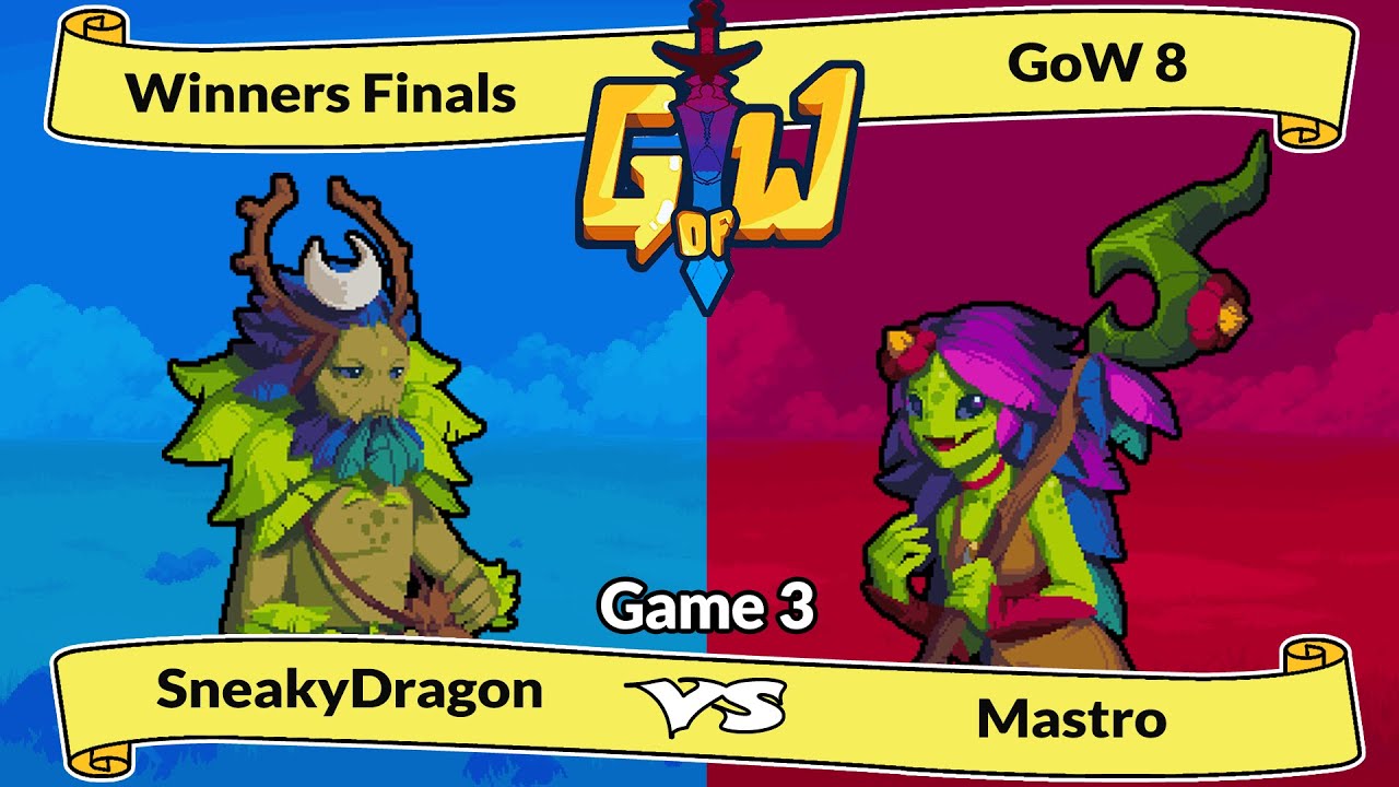 GoW8 - SneakyDragon (Greenfinger) vs Mastro (Nuru) - Winners Finals G3