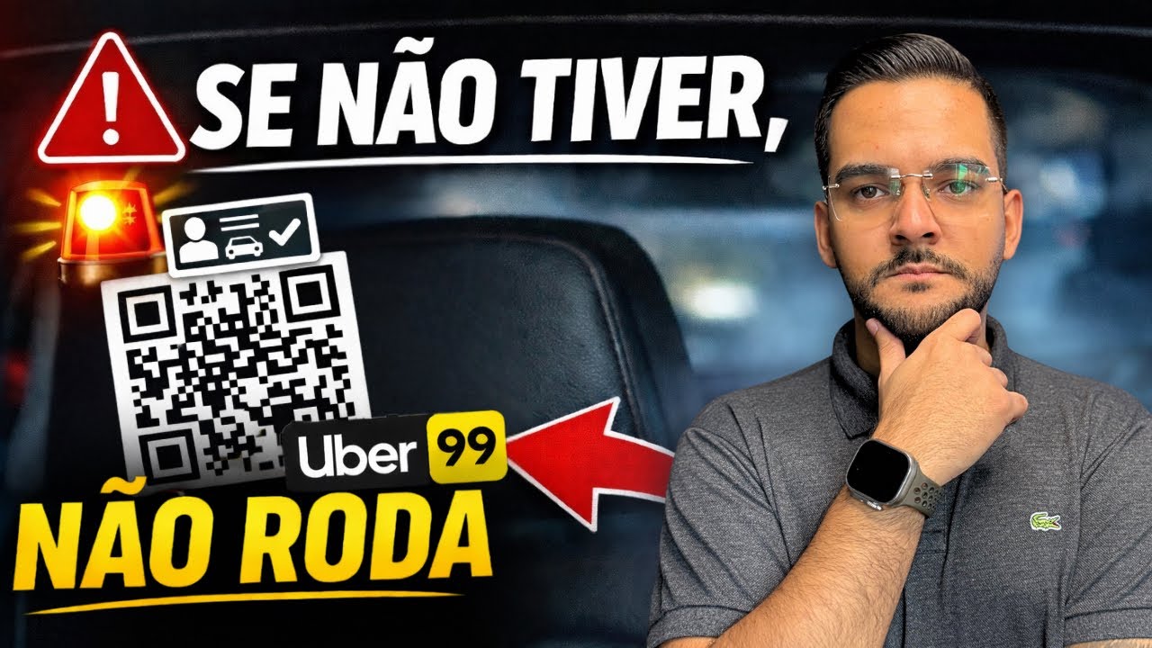 🟢 Se NÃO tiver isso, você NÃO roda mais nos aplicativos UBER / 99