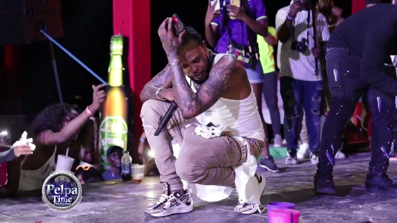 TOMMY LEE Get emotional Over some Personal issues, Bring the vibes like vybz kartel AT CHUG IT