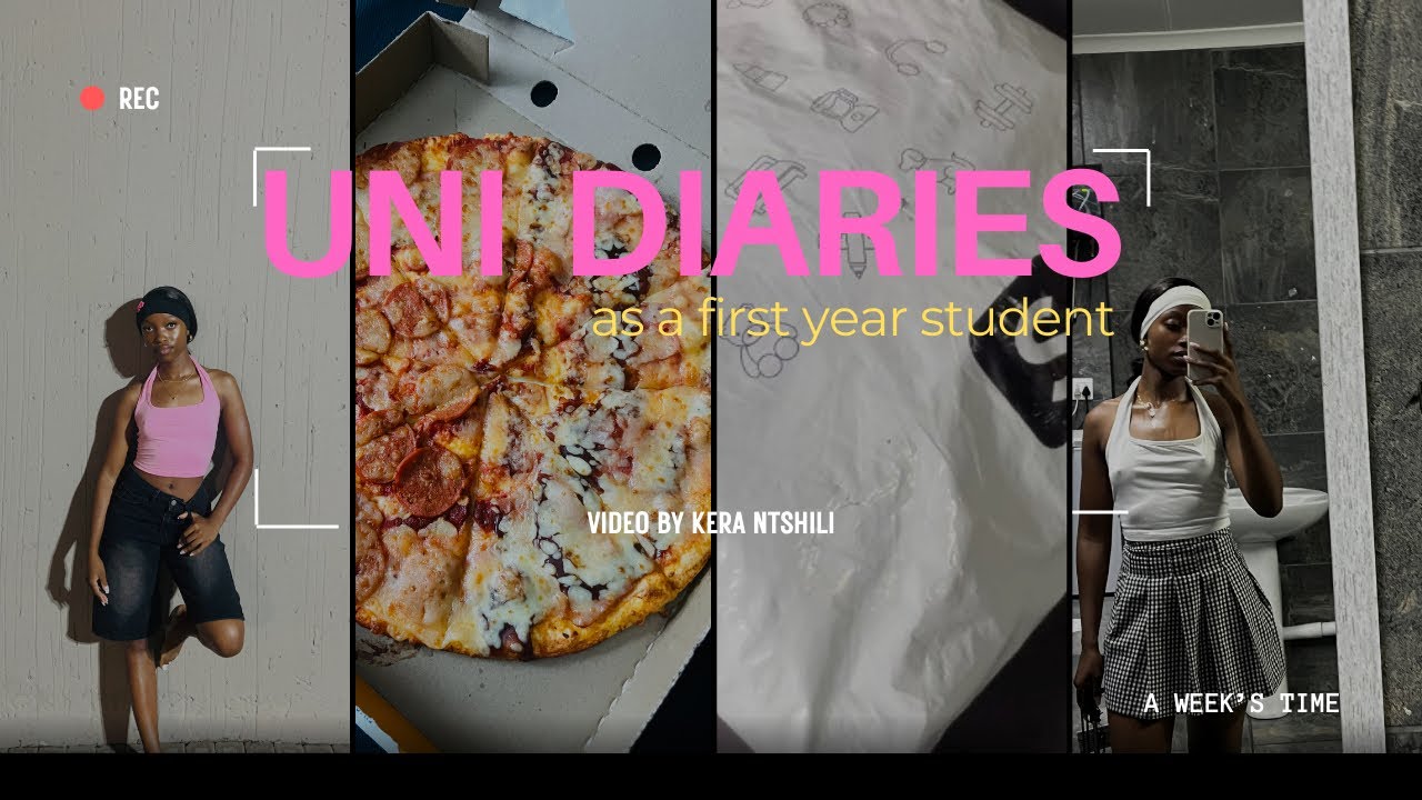 #UNIDIARIES || attending classes | clicks & SHEIN hauls | takeaways for a week | SA YOUTUBER ✨