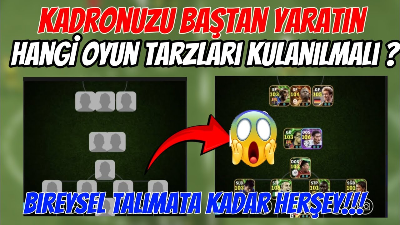 KADRO KURARKEN BUNLARA DİKKAT EDİM (EFOOTBALL 2026)