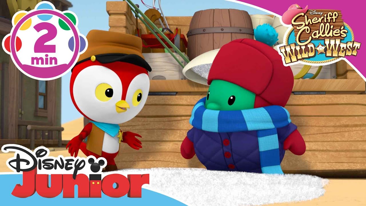 Sheriff Callie | Snowy Day Song | @disneykids