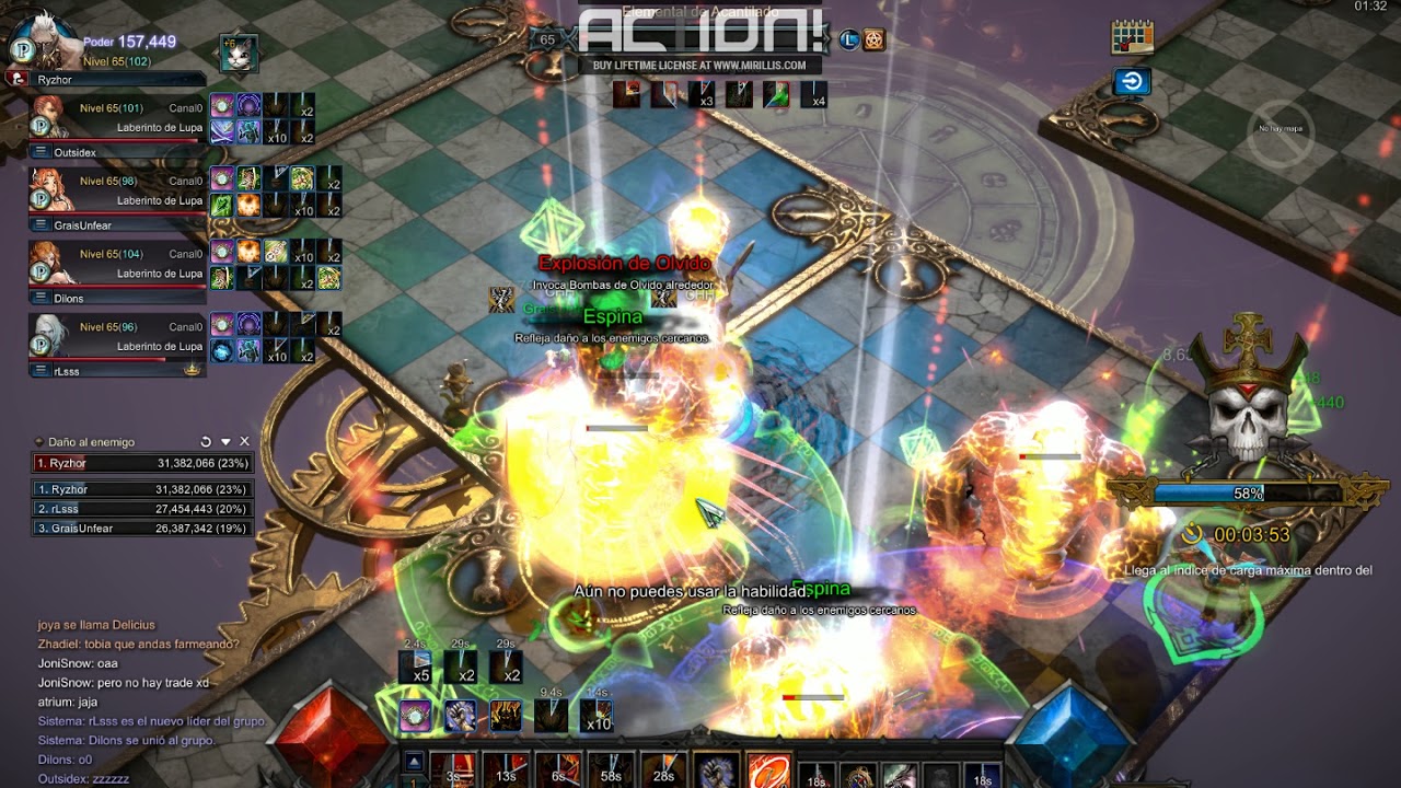Mu Legend, laberinto de lupa 29 con los muchachos!