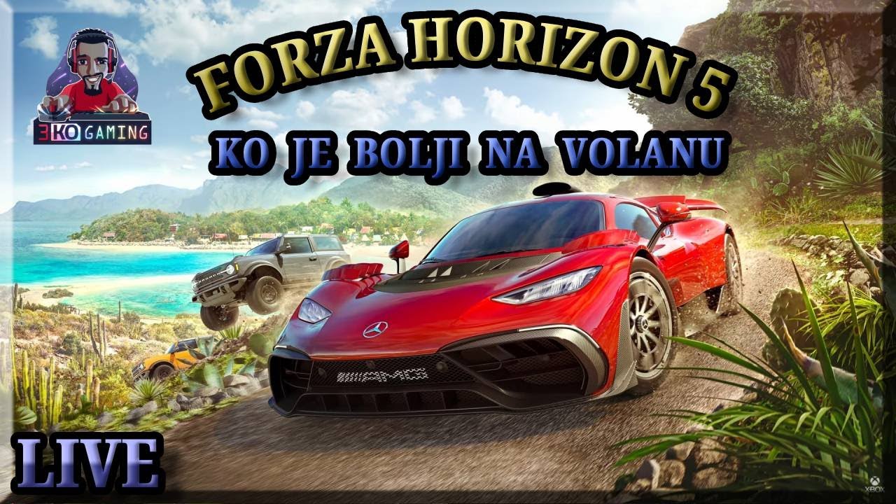 Forza Horizon 5 Balkan Live Ko je bolji na volanu vozac pa vidimo sta za kraj Balkan Live