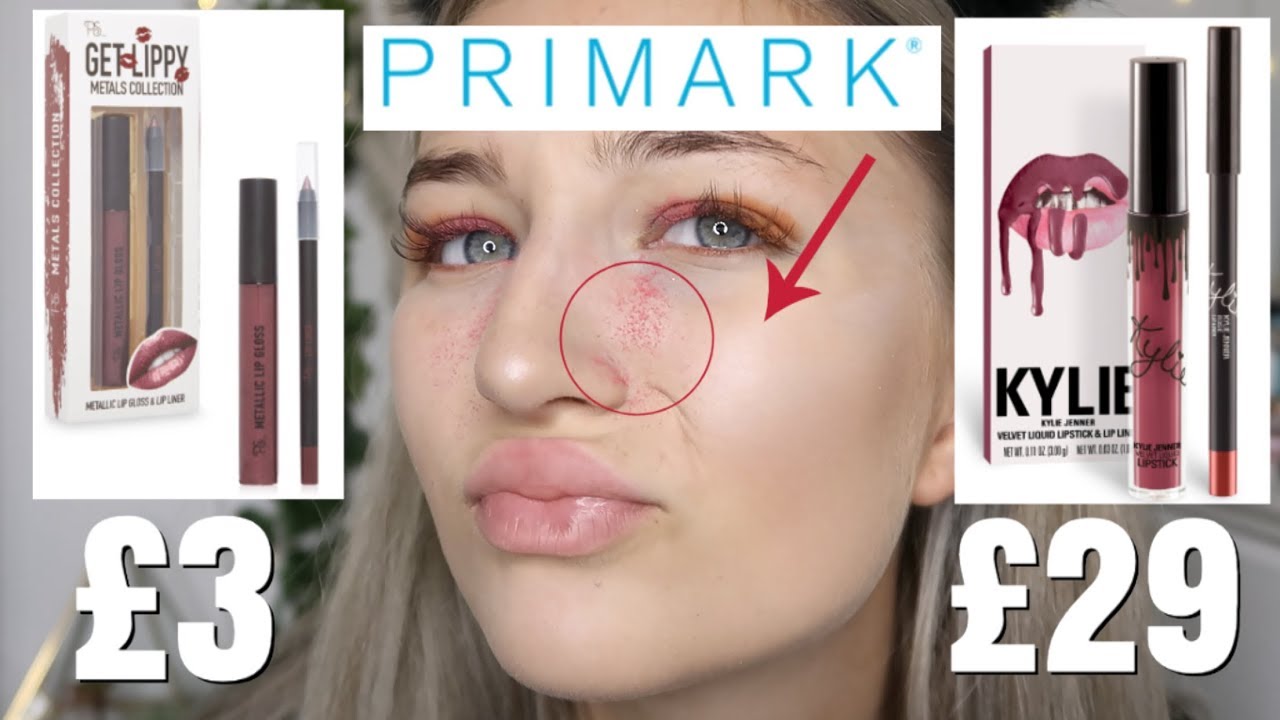 TESTING PRIMARK DUPES AND SPILLING THE TEA! Kylie cosmetics, Urban Decay etc