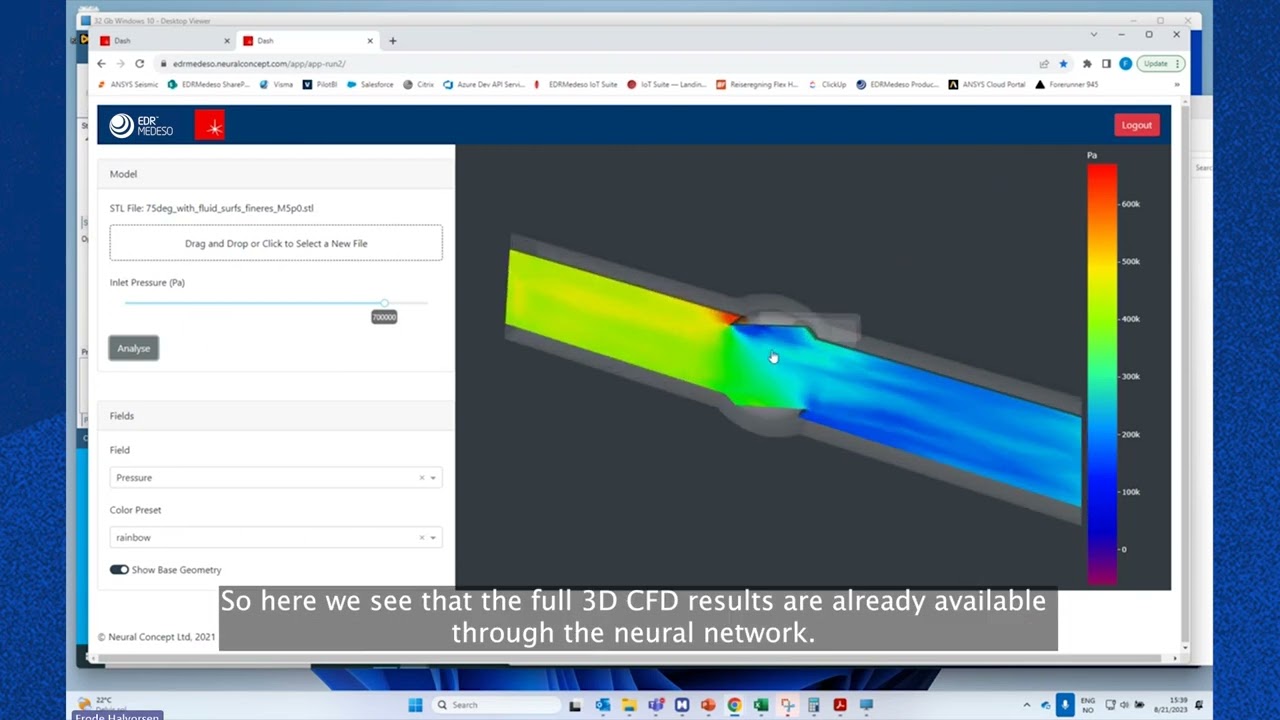 Neural Concept Demo: Instant CFD predictions