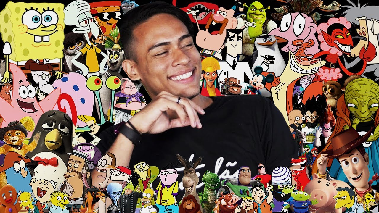 IMITAÇÕES DE DESENHOS ANIMADOS (82) EM 5 MINUTOS|TCHARLY GASPAR