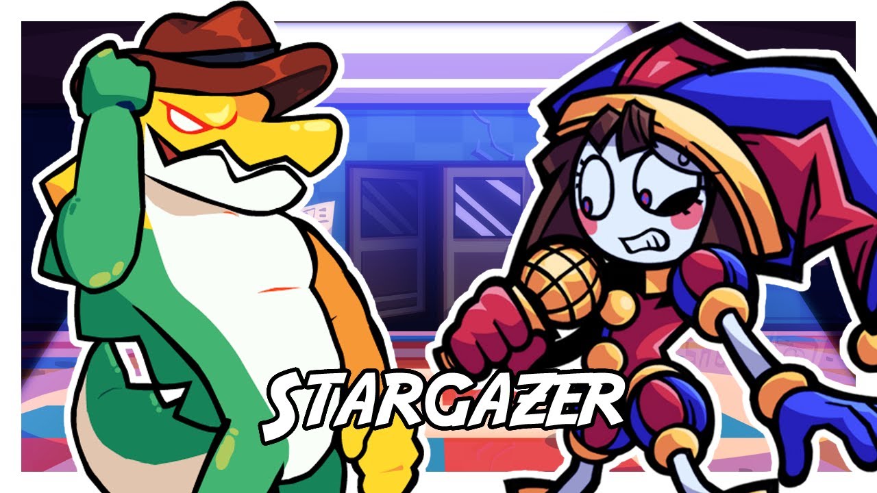 FNF Stargazer but it's Gummigoo & Pomni