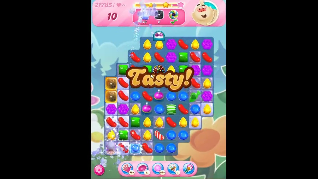Candy Crush Saga Level 21785 - NO BOOSTERS | SKILLGAMING ✅