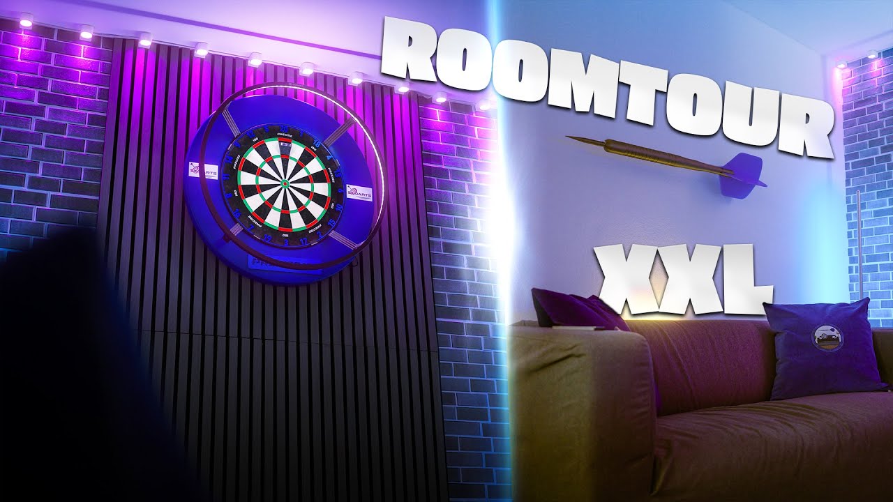 Mein neuer Dartraum | XXL Roomtour in der Dartstube 2.0 🎯