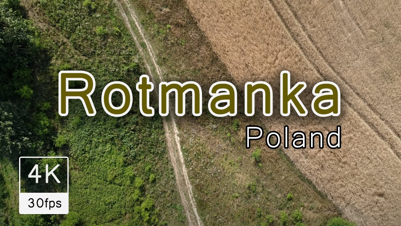 Rotmanka 4K - Poland - Summer, August 2022 - DJI Mini 2 - 30fps - Gmina Pruszcz Gdański
