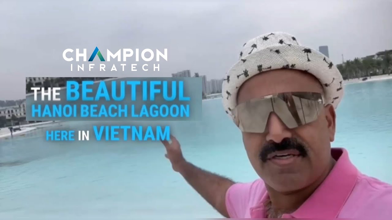 The Beautiful Hanoi Beach  Lagoon