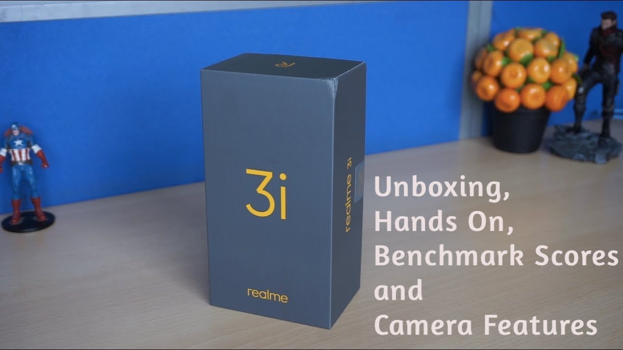 Realme 3i - Unboxing, Hands On, Benchmark Scores and Camera Features