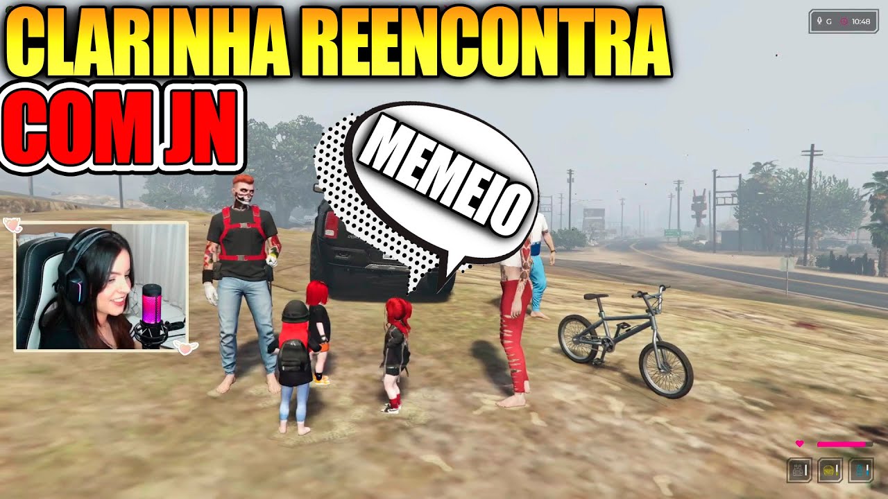 CLARINHA REENCONTRA COM JN E MEMEIOOO!!!