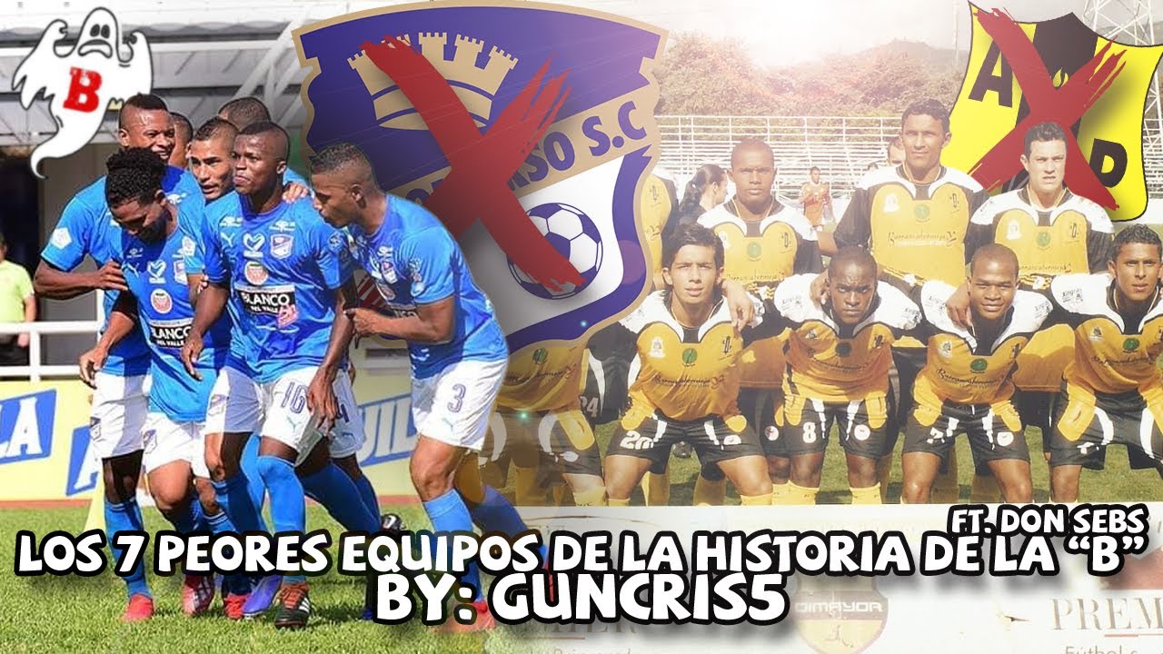 Las 7 PEORES PARTICIPACIONES en la historia de la Primera B de Colombia