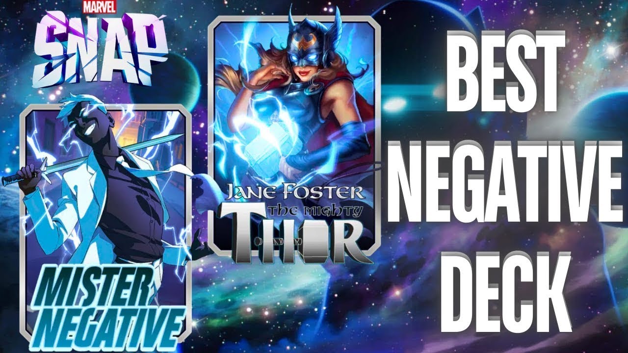 Best Mr Negative Deck in Infinite Rank Marvel Snap