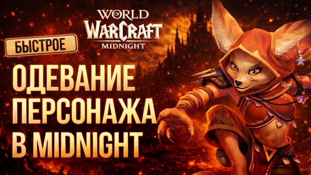 Как быстро одеть персонажа в MIDNIGHT? || Гайд