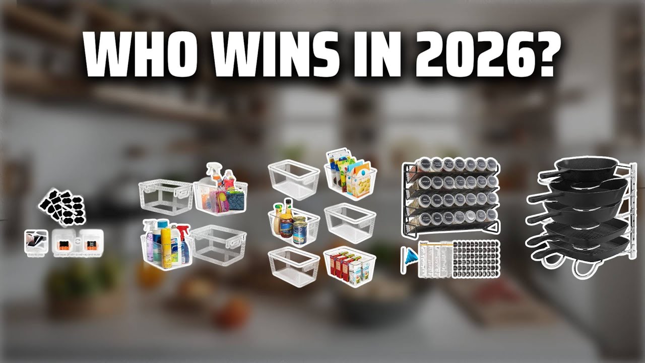 The Top 5 Best Kitchen Organizer in 2026 - Must Watch Before Buying!