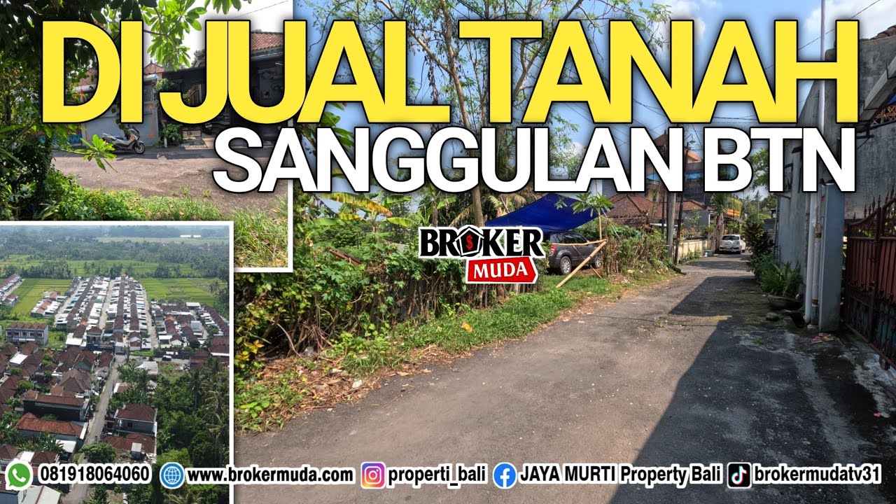DIJUAL TANAH 200M² BTN SANGGULAN TABANAN BALI