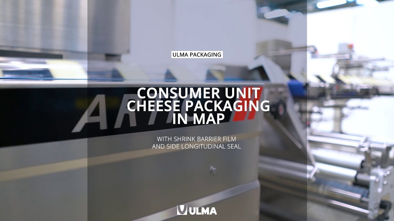 Consumer unit cheese pakaging in MAP by ULMA Packaging