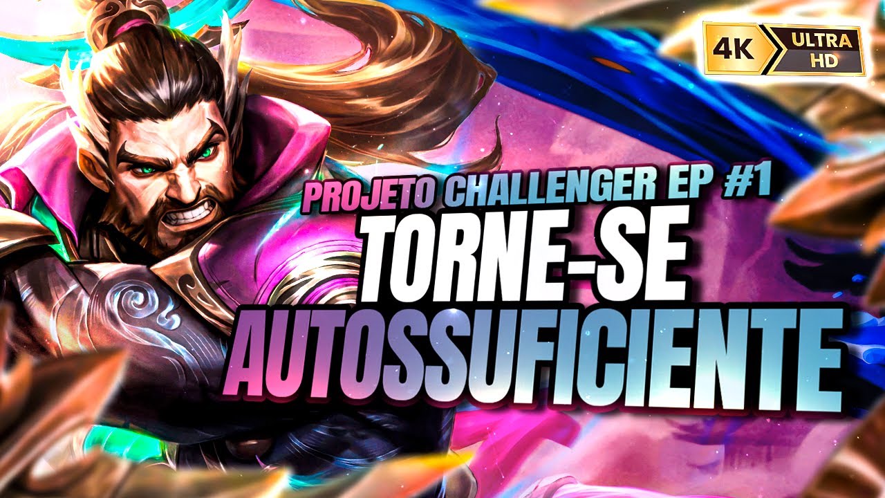 APRENDA A SUBIR DE ELO SEM DEPENDER DO SEU TIME! PROJETO CHALLENGER EP #1 | LOL WILD RIFT