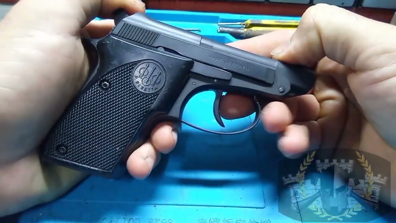 TAURUS PT-55 / BERETTA 21- .22LR Desmontagem com troca de percussor.