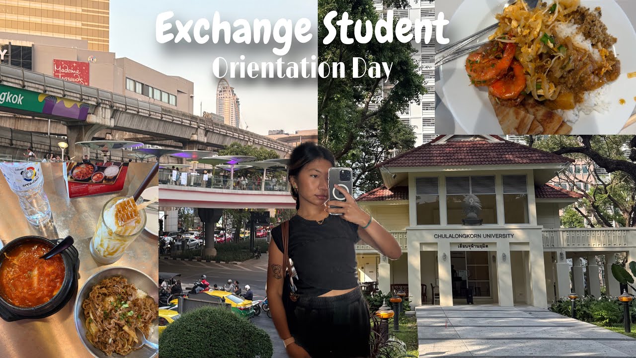 Exchange student  orientation day at Chula!!