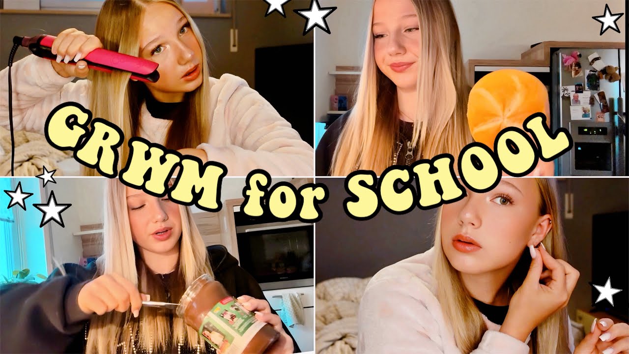 GRWM an einem normalen SCHULTAG 🍁🍂 MORGENROUTINE | HEY ISI