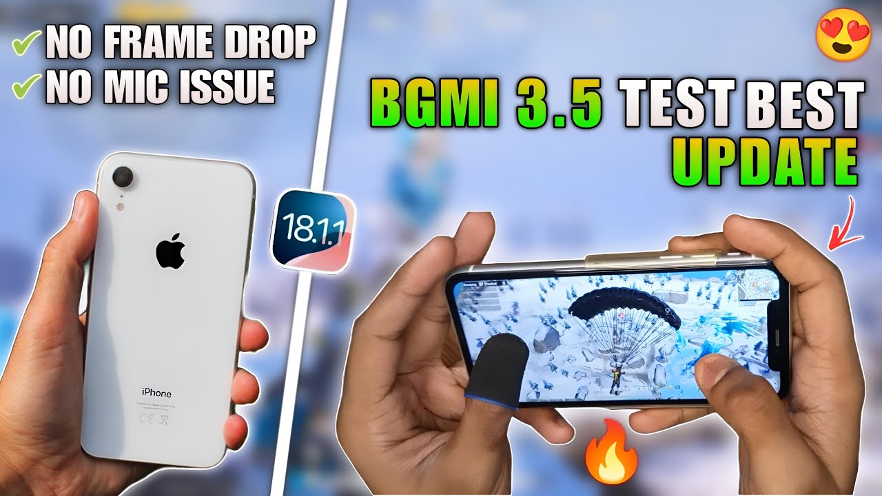 iPhone Xr🔥Bgmi 3.5 Update Test 😍/ iPhone Xr After Update Bgmi Test / iPhone Xr Pubg Test In 2024