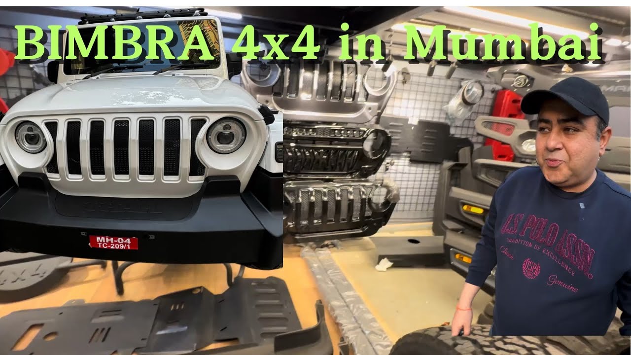 THAR MODIFICATION DONE BY @FUTURZ 4X4, BIMBRA 4X4 NOW IN MUMBAI, NEW THAR 2024