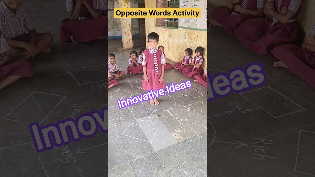 Opposite Words - Innovative teaching | English grammar | Teacher Innovation Ideas #opposite #shorts