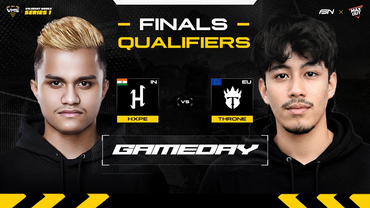 Valorant Mobile Series-1 | Hxpe vs Throne | Qualifiers FINALS