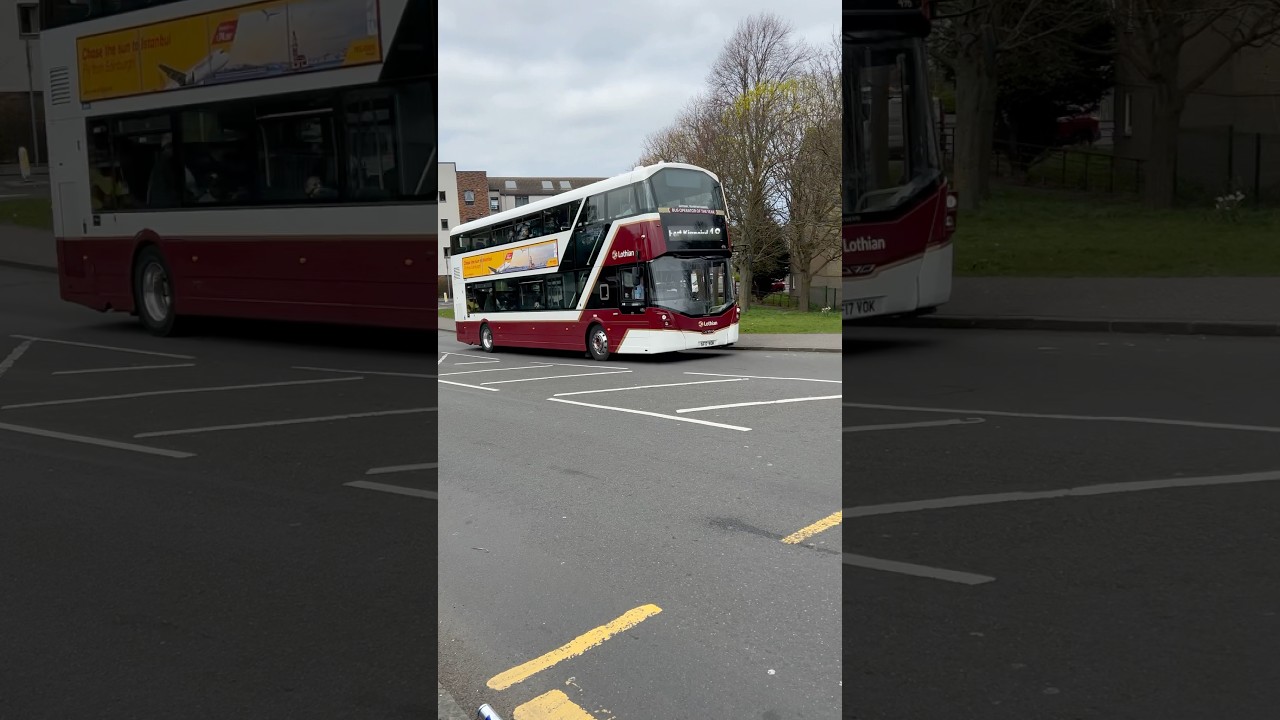 Lothian Buses Service 18 to Fort Kinnaird (Bus 496) (New Bus Route) #lothianbuses #edinburghbuses