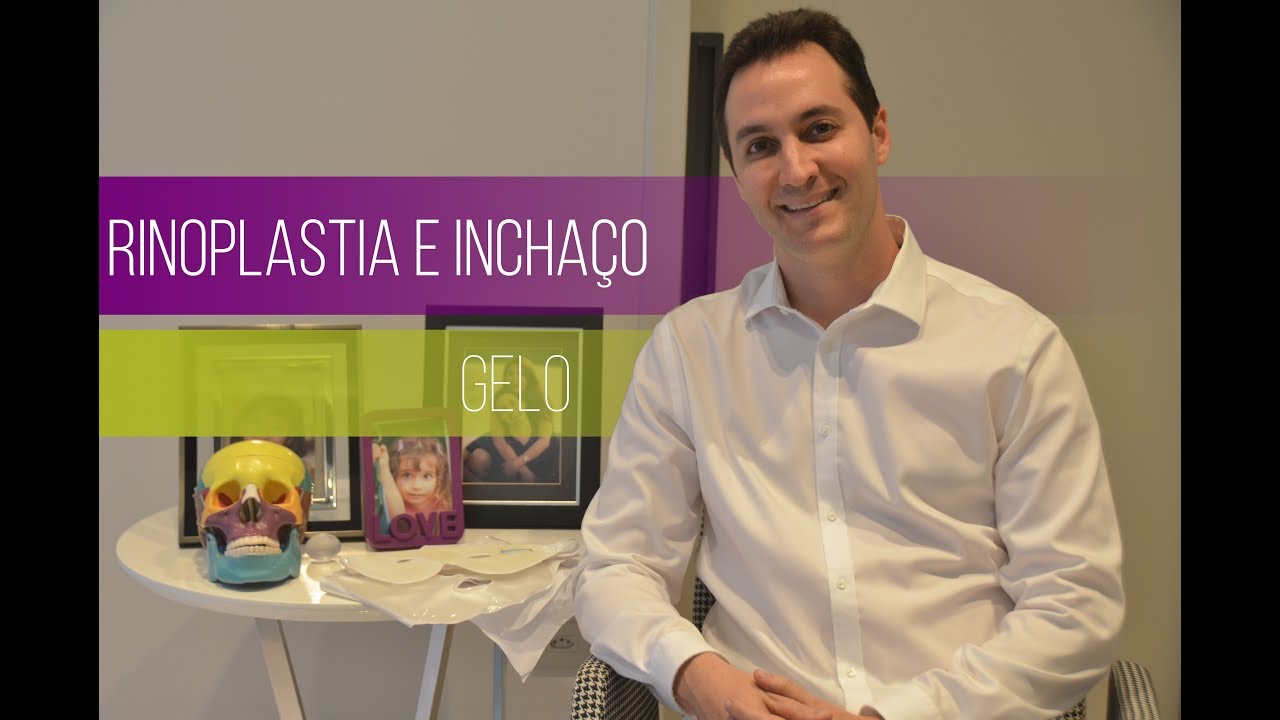 Como usar o GELO depois da RINOPLASTIA para diminuir o INCHAÇO