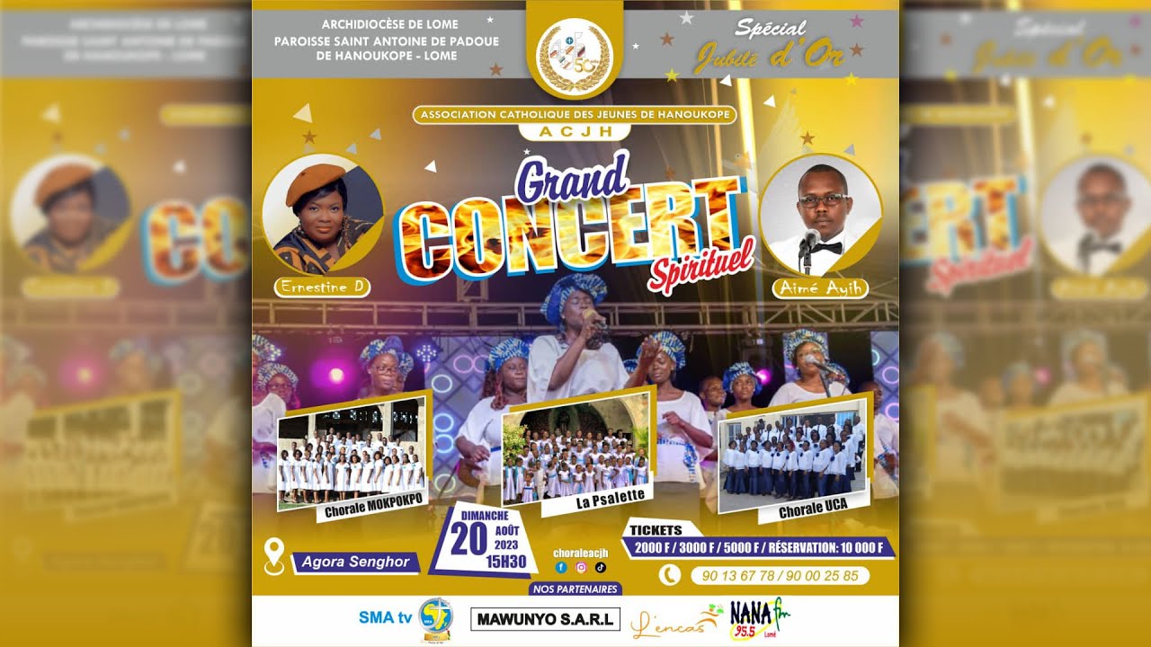 SMA TOGO TV/ GRAND CONCERT SPIRITUEL ACJH DE HANOUKOPE