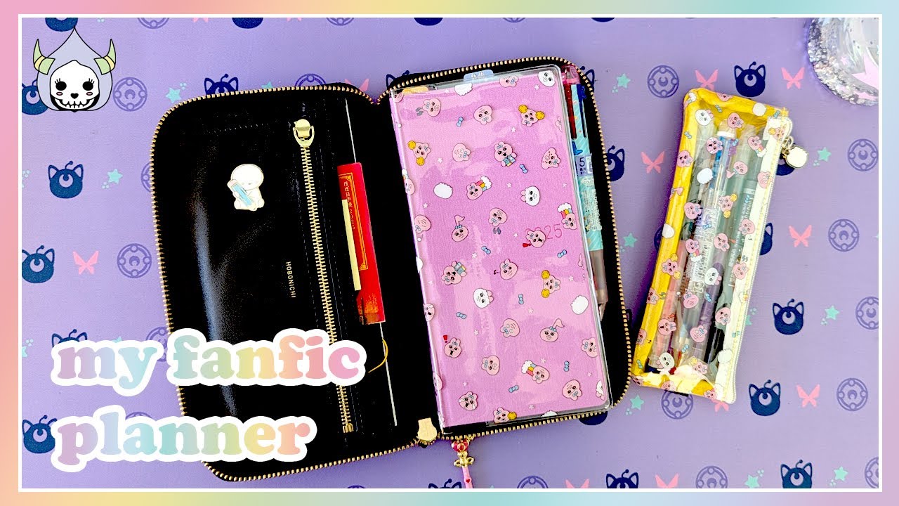 turning my hobonichi weeks into a writing planner for fanfiction and small projects