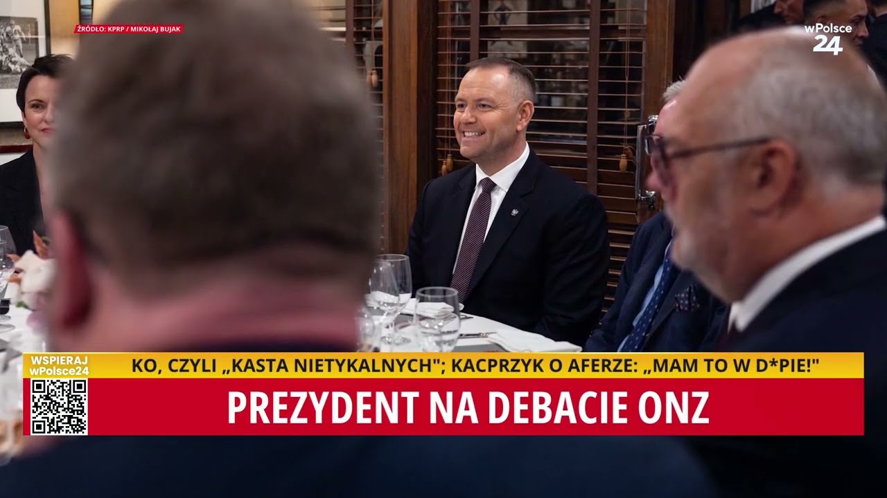 Prezydent Nawrocki na debacie ONZ | RAPORT WIADOMOŚCI