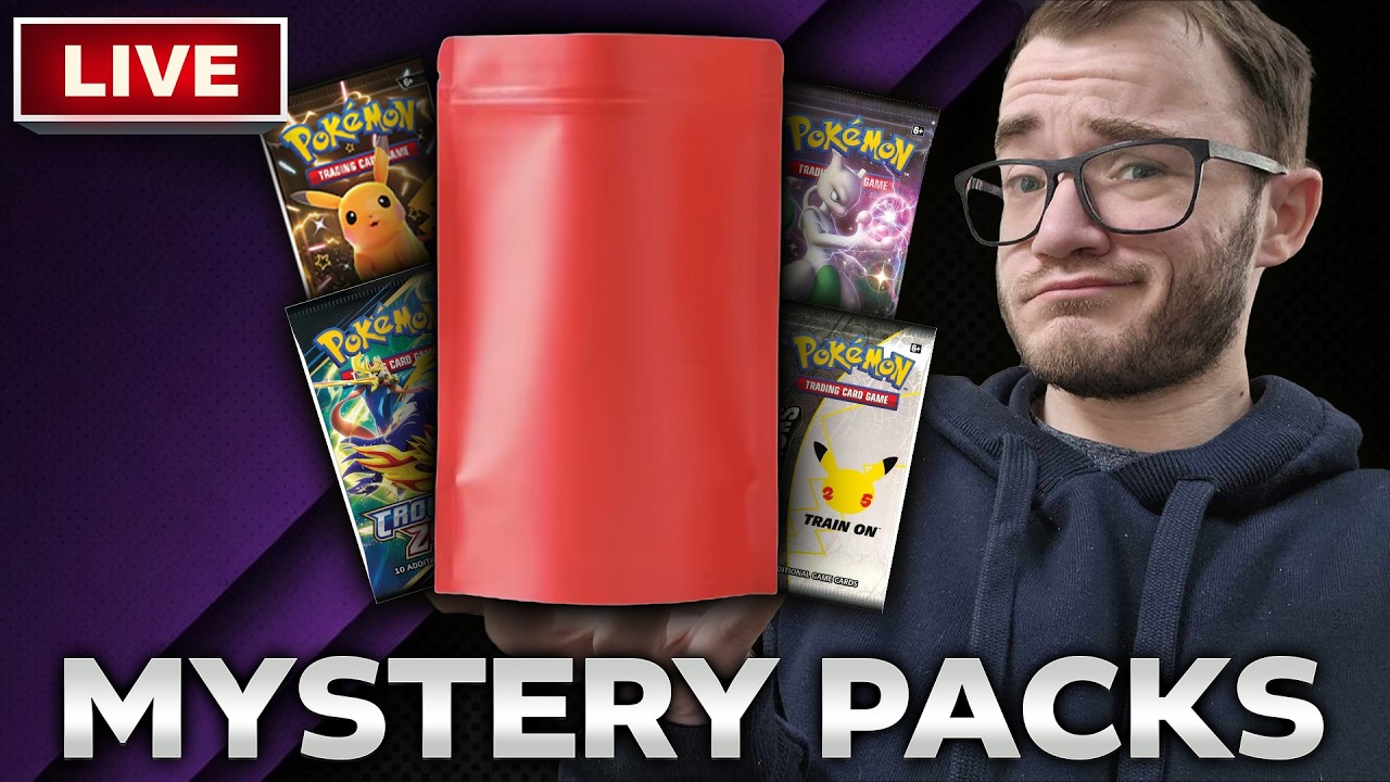 HUNTING FOR BIG PACKS! Pokemon Mystery Packs OPENING