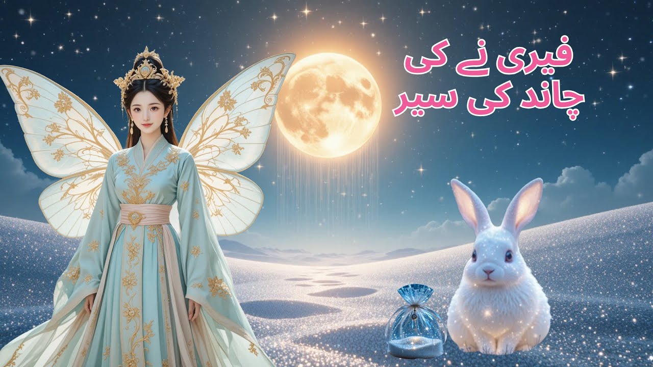    Fairies stories| فیری کی چاند کی سیر💗🌛🌻