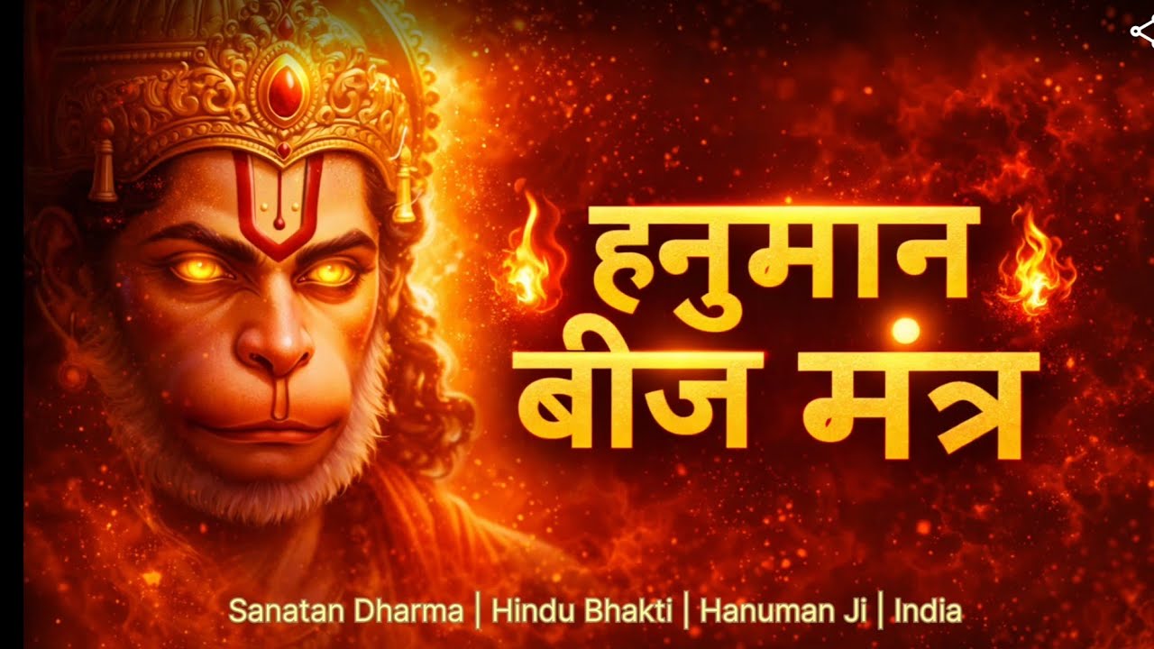 जो डर तुम्हें रोक रहा है, उसे तोड़ने वाला मंत्र 🕉️ |अशांत मन को शांति देने वाला हनुमान मंत्र 🧘‍♂️|