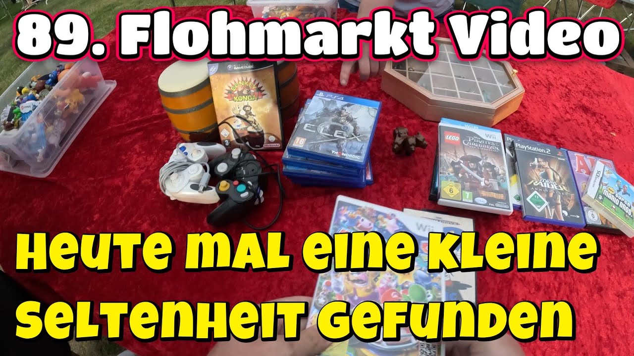 89.  Flohmarkt Video /// seltenes Gameboy spiel gefunden // Ich liebe Flohmärkte