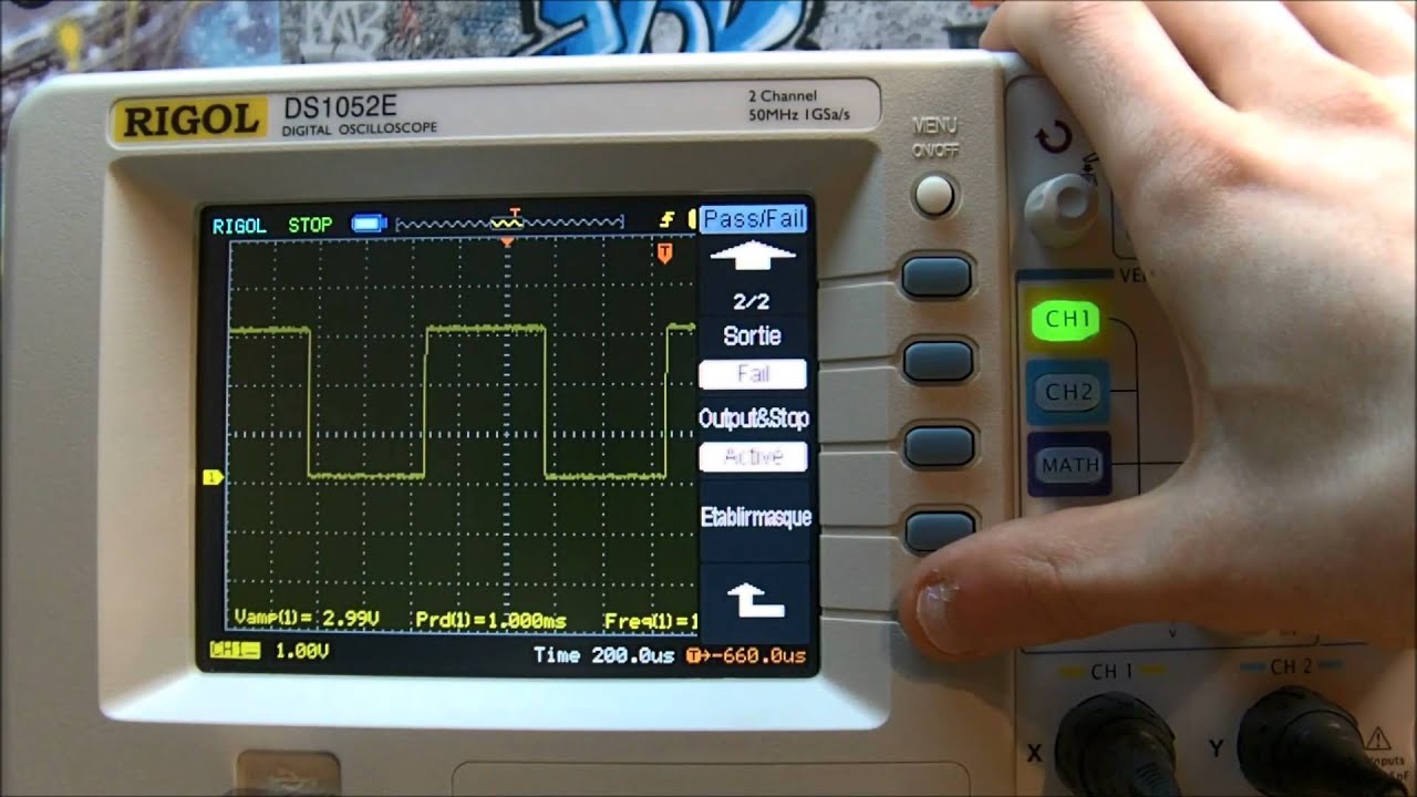 [Test / Tutoriel] Rigol DS1052E