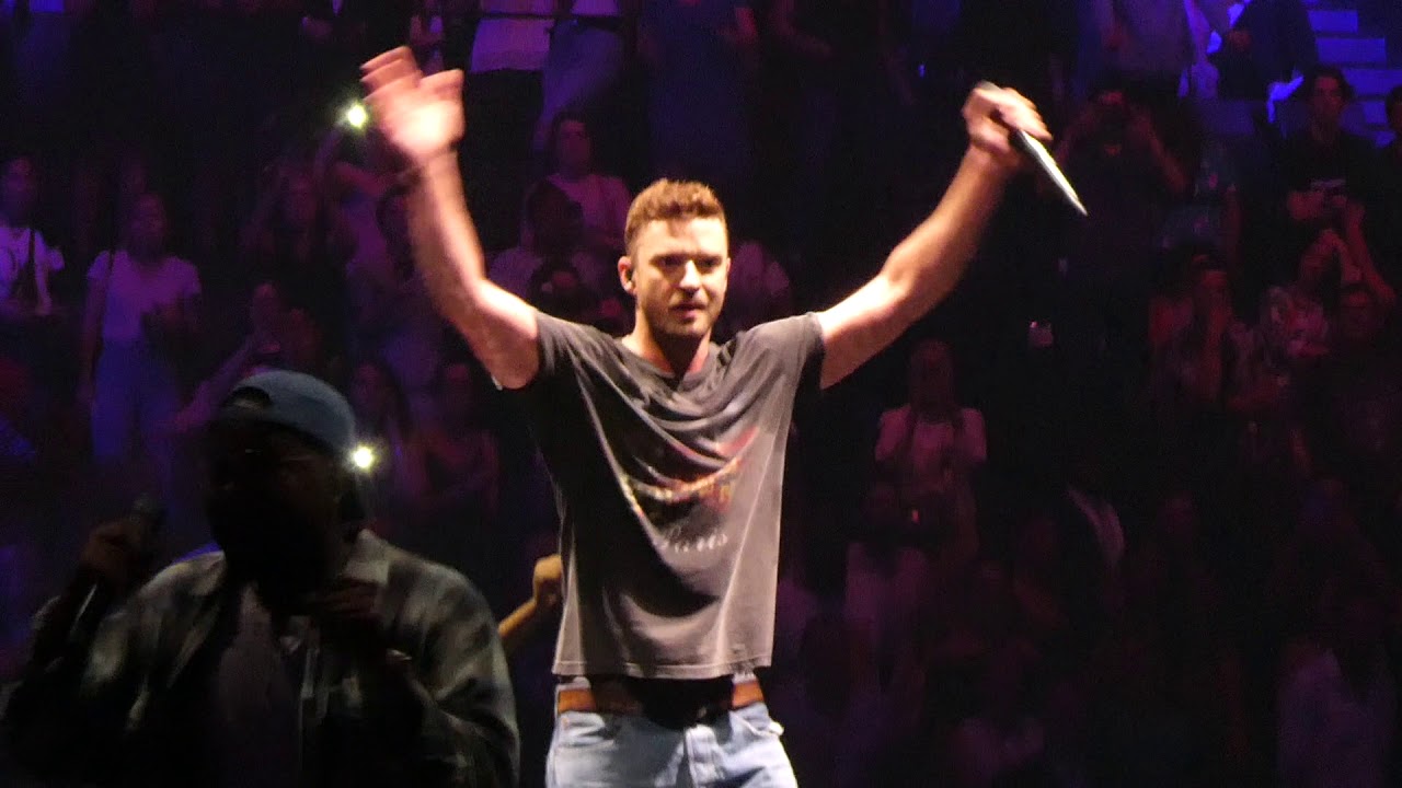 Justin Timberlake - can't stop the feeling Accor arena Paris 2018