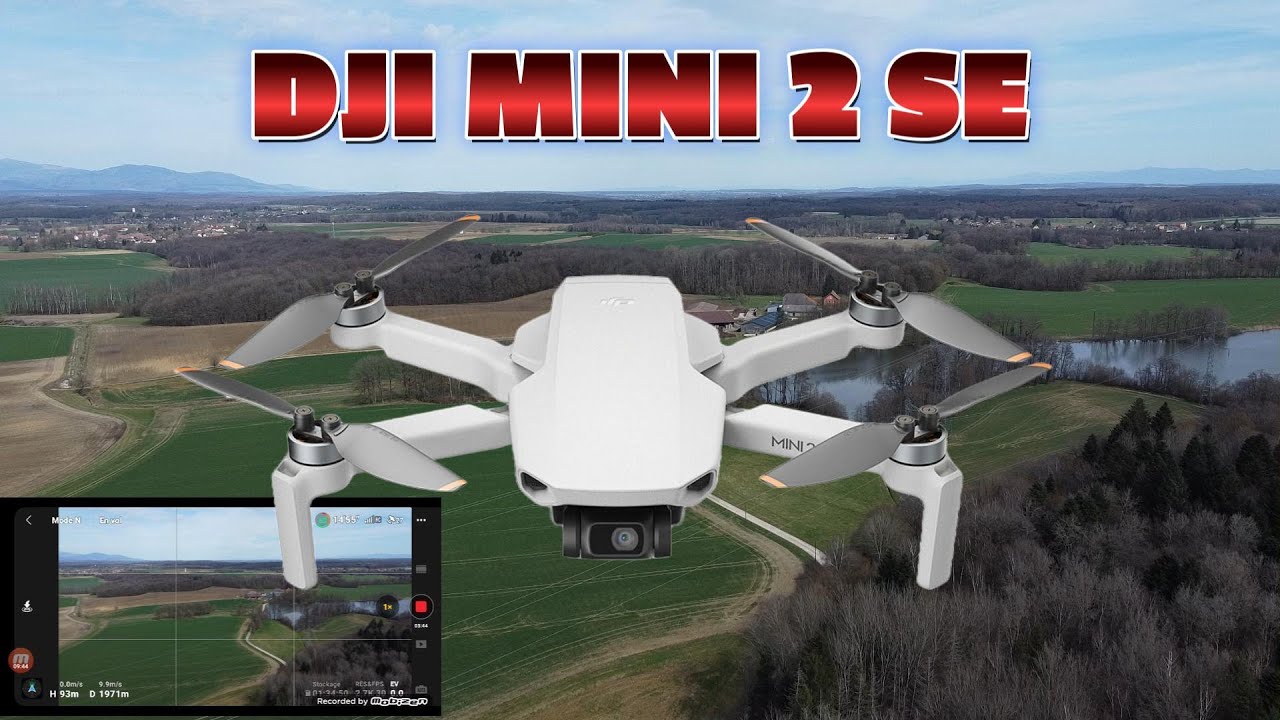 DJI MINI 2SE , 2eme Partie , Vol test