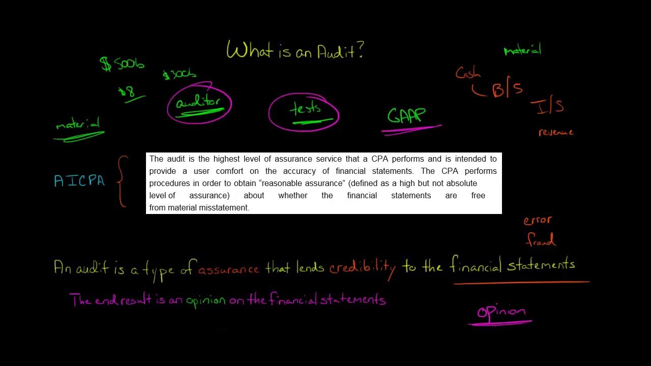 What is an Audit?