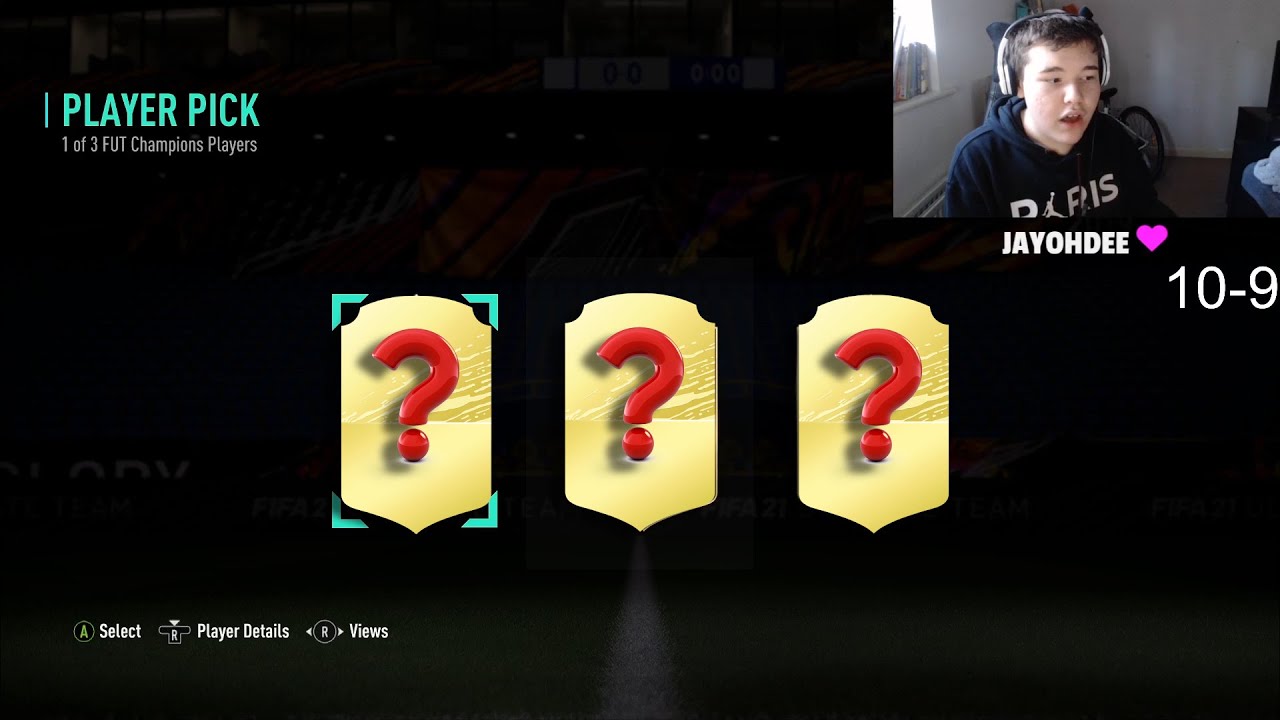 CRAZY NO LOOK PLAYER PICK - FIFA 21