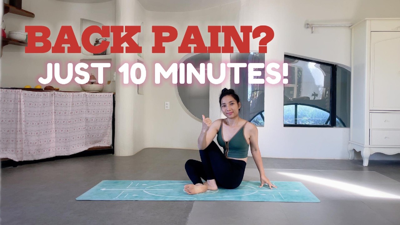 10-Minute Yoga for Back Pain Relief | Gentle Daily Practice