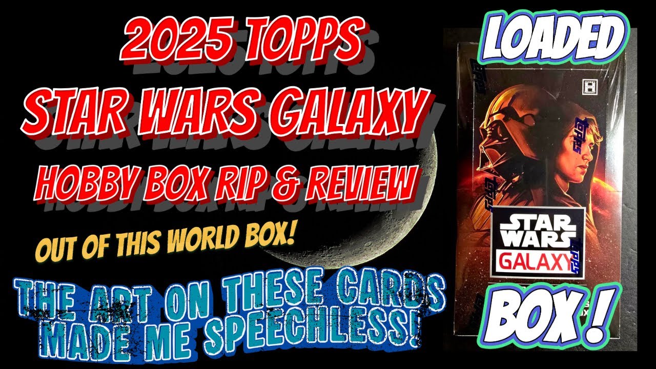 🚨ВНИМАНИЕ! НАСТОЯЩИЙ НАБОР🚨 Набор коллекционных карточек Topps Star Wars Galaxy 2025 года — прост...