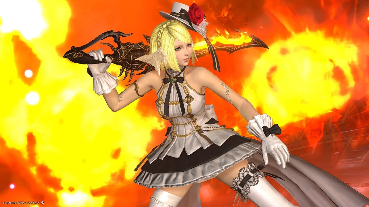 【FF14】次元の狭間オメガ零式：アルファ４層(Savage)_ガンブレイカー(GNB)_クリアタイム9:08【パッチ7.05時点・制限解除・ソロ】
