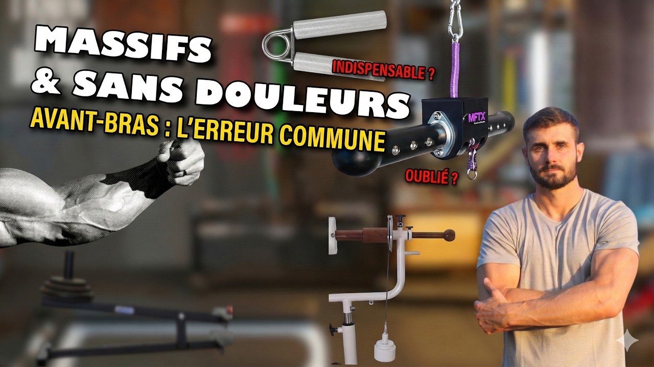 L'exercice OUBLIÉ pour des avant-bras massifs